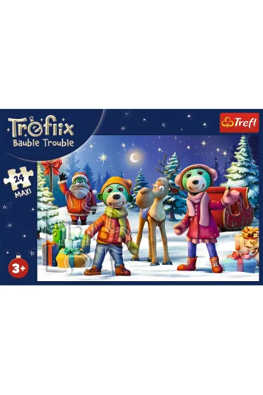Puzzle maxi 24 el. Trefliki lepi� ba�wana