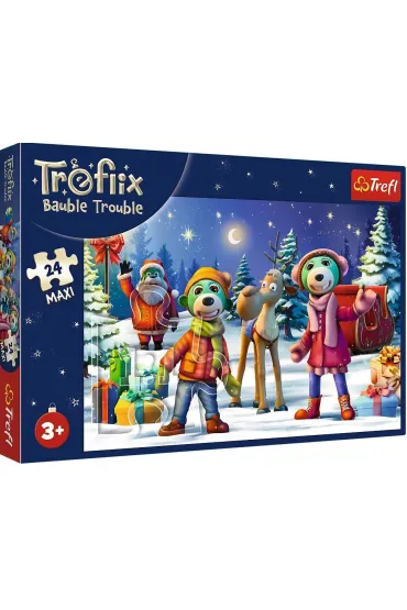 Puzzle maxi 24 el. Trefliki lepi� ba�wana