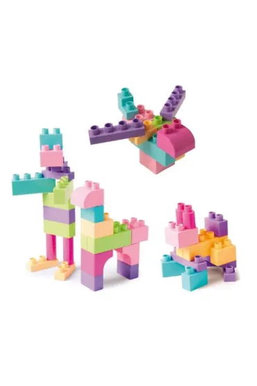 Kids Blocks klocki r�owo-fioletowe 50el