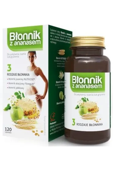 Colfarm B�onnik z Ananasem Suplement diety 120 tab.