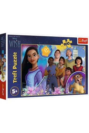 Puzzle 100 el. �yczenie Trefl