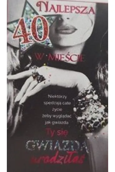 AbCard Kartka okoliczno�ciowa Urodziny 40 DH06