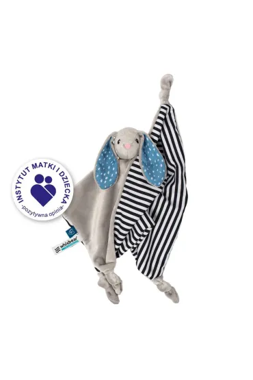 Whisbear DouDou Kocyk Przytulanka Kr�liczek - szary