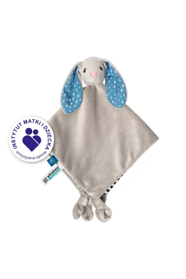 Whisbear DouDou Kocyk Przytulanka Kr�liczek - szary
