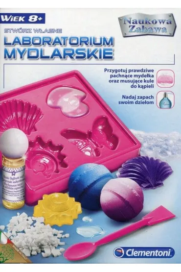 Naukowa zabawa - Laboratorium mydlarskie Clementoni
