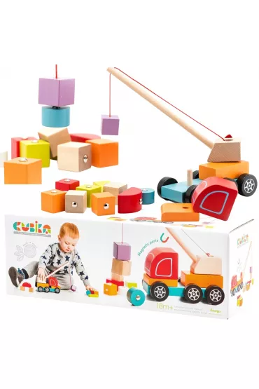 Ciarwka z dwigiem Cubika
