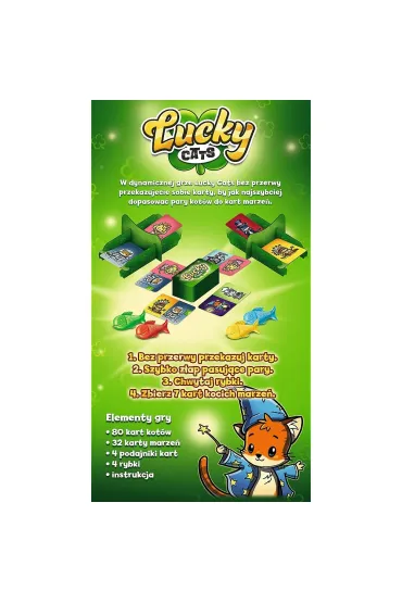 Lucky Cats. Oby� MIAU szcz�cie! Trefl