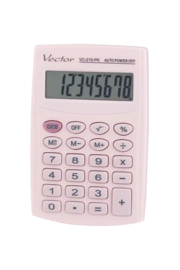 Kalkulator kieszonkowy Vector VC-210 PK