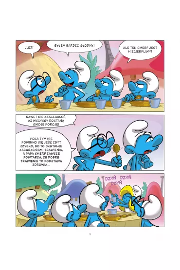Smerf, kt�ry by� niecierpliwy. Smerfy i �wiat emocji. Tom 7 - Antonello Dalena, Thierry Culliford, Falzar