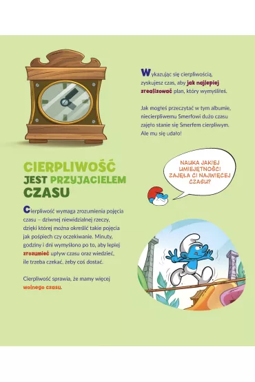 Smerf, kt�ry by� niecierpliwy. Smerfy i �wiat emocji. Tom 7 - Antonello Dalena, Thierry Culliford, Falzar