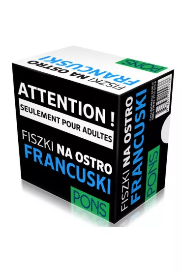 Fiszki 333 s�owa Francuski na ostro PONS