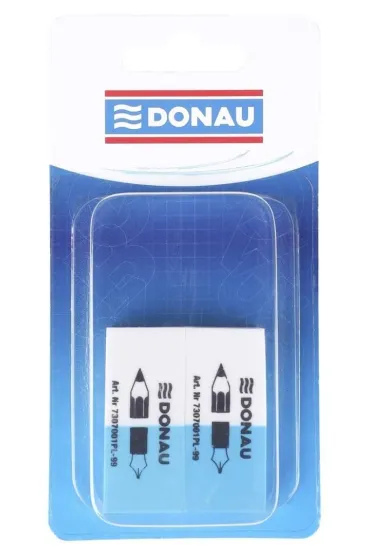 Donau Gumka wielofunkcyjna 41x18x11mm 2 szt