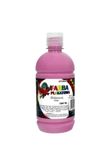 Penword Farba plakatowa 500ml r�owa