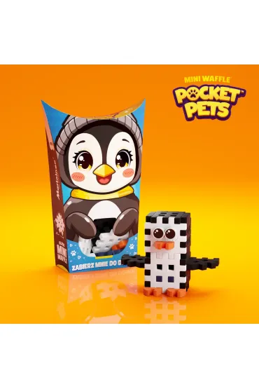 KLOCKI KONSTR WAFLE MINI 17EL PINGWIN MARIO WB