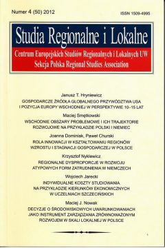 ePrasa Studia Regionalne i Lokalne nr 4(50)/2012