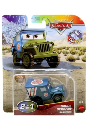 Cars Auta Auto zmieniaj�ce kolor Mattel