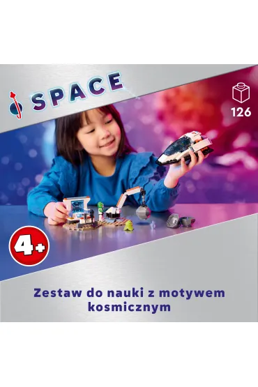 LEGO City Statek kosmiczny i odkrywanie asteroidy 60429