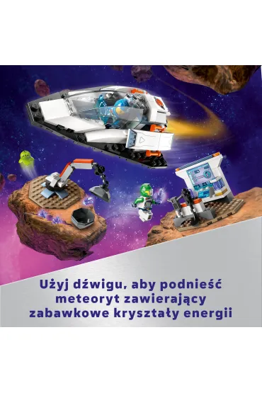 LEGO City Statek kosmiczny i odkrywanie asteroidy 60429