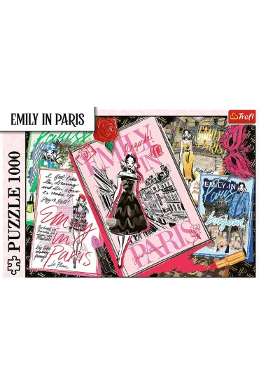 Puzzle 1000 el. Emily w Pary�u: Magazyn Mody Trefl