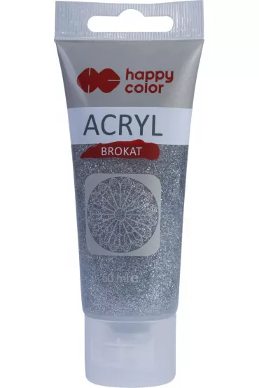 Happy Color Farba brokat akrylowy 60 ml