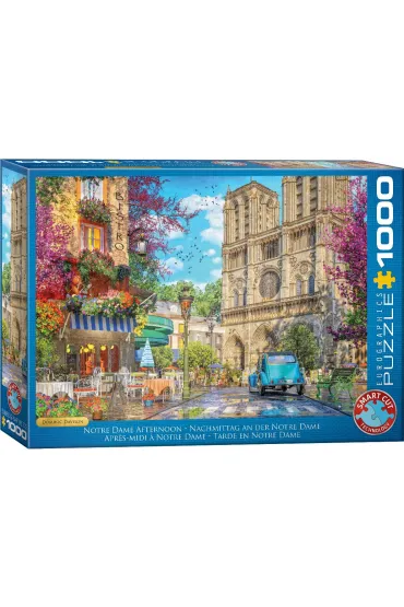 Puzzle 1000 Notre Dame Afternoon by Dominic Davison 6000-6144 Eurographics