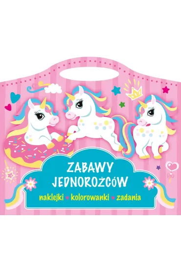 Zabawy jednoro�c�w. Naklejki, kolorowanki, zadania