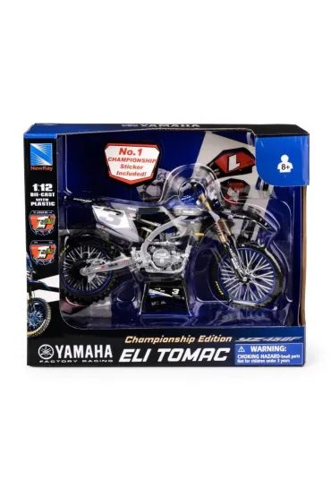 Yamaha YZ450F Star racing team Eli Tomac 2022 1:12 Daffi