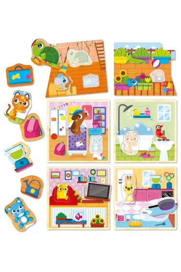 Montessori Baby. Domek do zabawy Lisciani