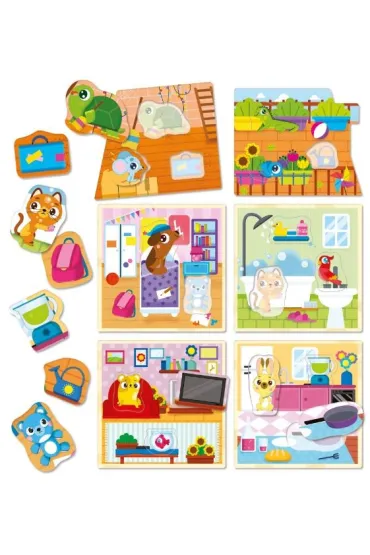 Montessori Baby. Domek do zabawy Lisciani
