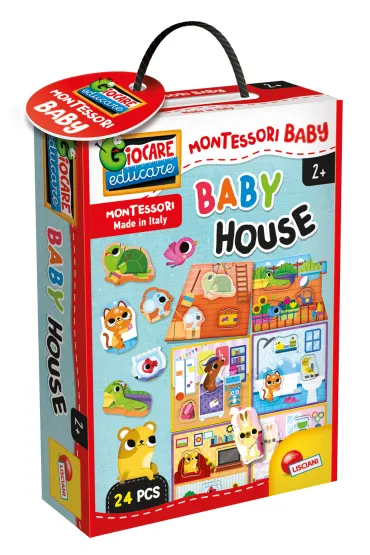 Montessori Baby. Domek do zabawy Lisciani