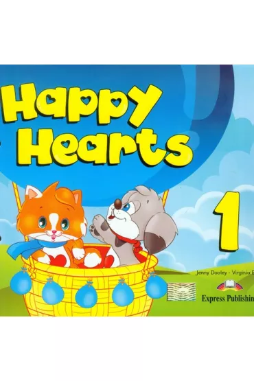 Happy Hearts 1 Pack (PB, CD, DVD) - Jenny Dooley, Virginia Evans