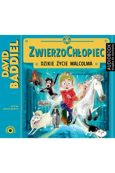 Audiobook ZwierzoCh�opiec. Dzikie �ycie Malcolma CD - David Baddiel