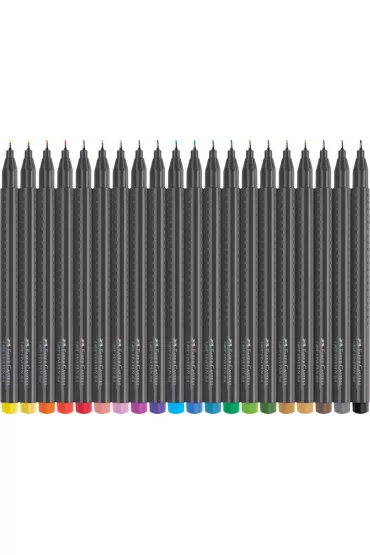 Faber-Castell Cienkopisy Grip w etui 20 szt.