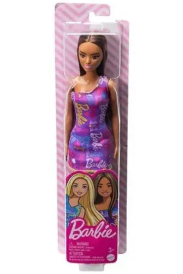 Barbie Lalka w sukience HGM57 Mattel
