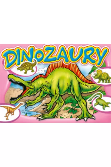 Kolorowanka. Dinozaury - Dino zielony (A4, 16 str.)