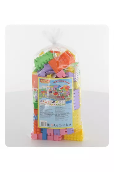 Polesie 36124 Klocki Budowniczy (181 elem. w worku )