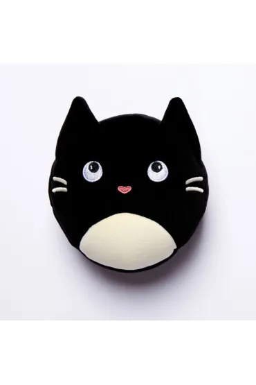 Puckator Pluszowa poduszka podr�na z opask� na oczy Relaxeazzz - Kot Feline Fine