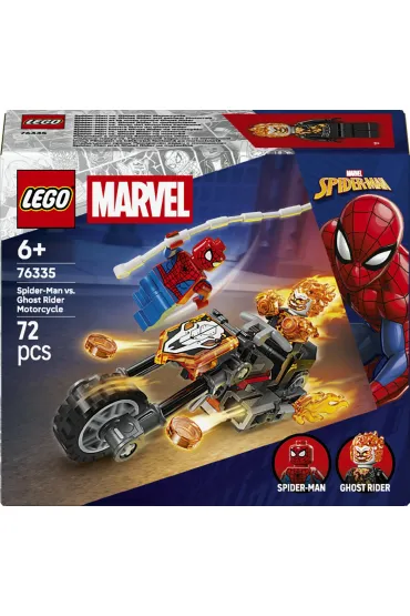 LEGO Super Heroes Spider-Man kontra Ghost Rider na motocyklu 76335