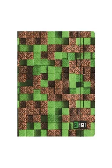 Teczka z gumk� A4 St.Right Pixel Cubes