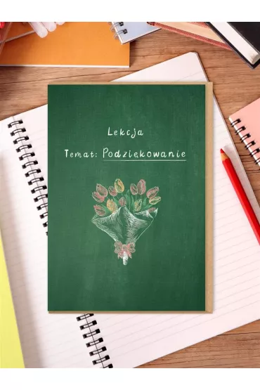 Nadwyraz.com Karnet - Podzi�kowanie