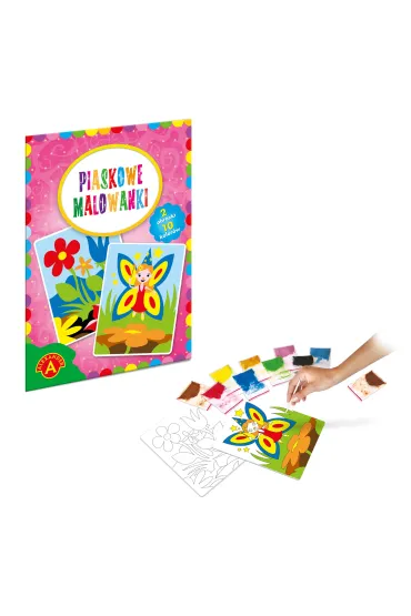 Piaskowe malowanki. Wr�zka, kwiaty Alexander