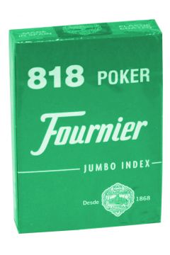 Karty No. 818 Poker Jumbo Index