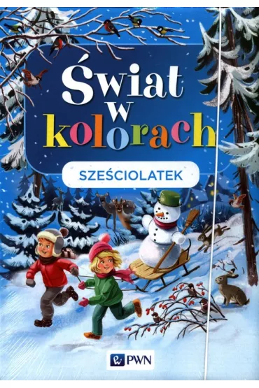 �wiat w kolorach. Sze�ciolatek. Teczka