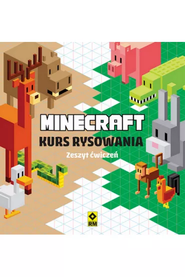 Minecraft. Kurs rysowania. Zeszyt wicze - Micha  Zacharzewski