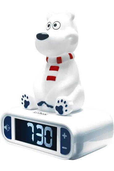 Lampka nocna budzik cyfrowy Lexibook RL800PB