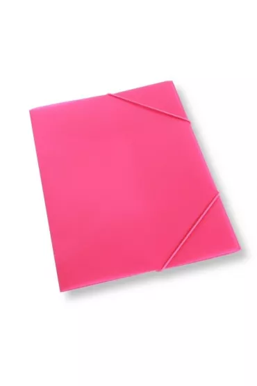Penword Teczka A4 z gumk� plastikowa r�owa