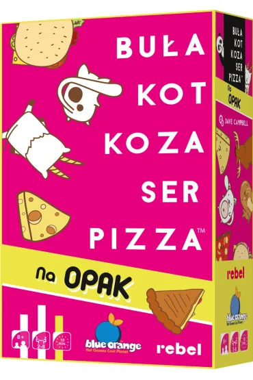 Bu�a, kot, koza, ser, pizza. Na opak Rebel - Dave Campbell