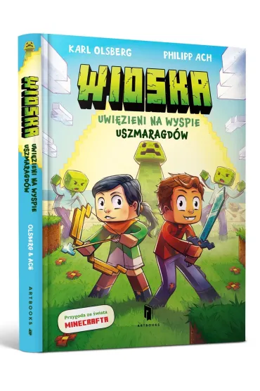 Uwi�zieni na Wyspie Szmaragd�w. Minecraft. Wioska. Tom 1 - Karl Olsberg