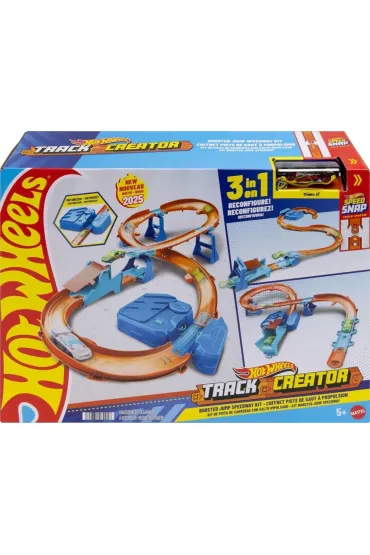 Hot Wheels. Track Creator Tor Super skok z nap�dem Mattel