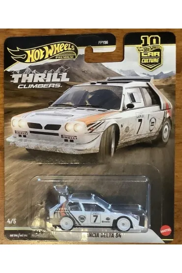 Hot Wheels Kultowe auta Lancia Delta S4 Mattel